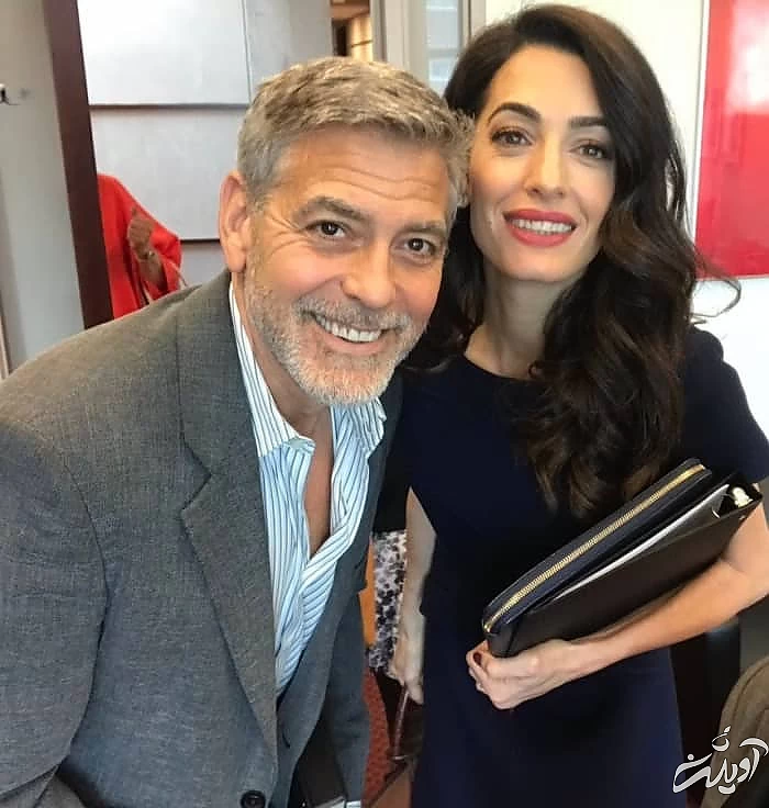 ازدواج جورج کلونی در 52 سالگی جورج کلونی و همسرش